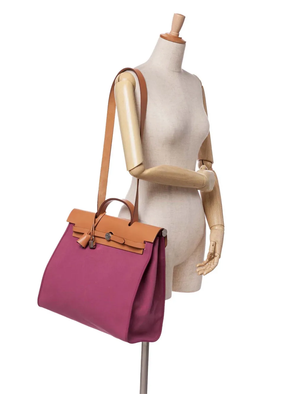 Hermès Pre-Owned 2011 Toile Herbag Zip 39 satchel | Pre-Owned | Image 2