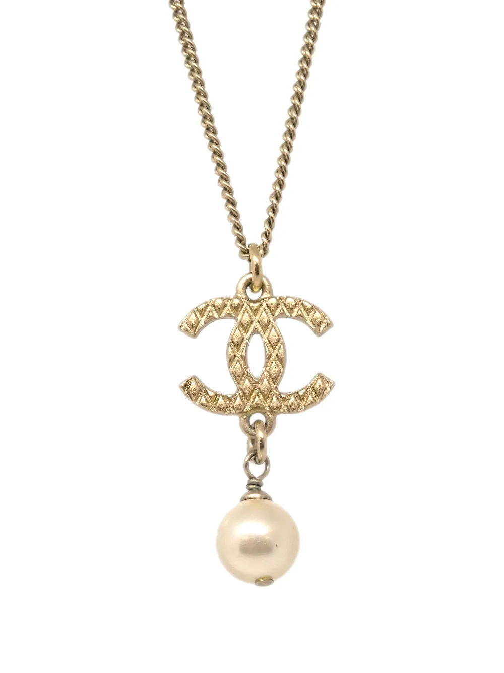 CHANEL Pre-Owned collier à pendentif CC (2009) | Image 2