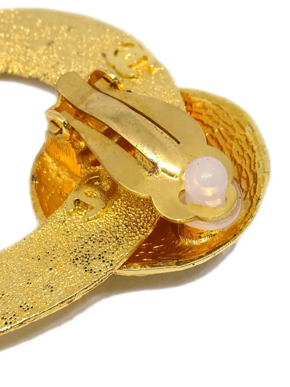 Pre-owned Chanel 1990-2000s Cc Clip-on Earrings