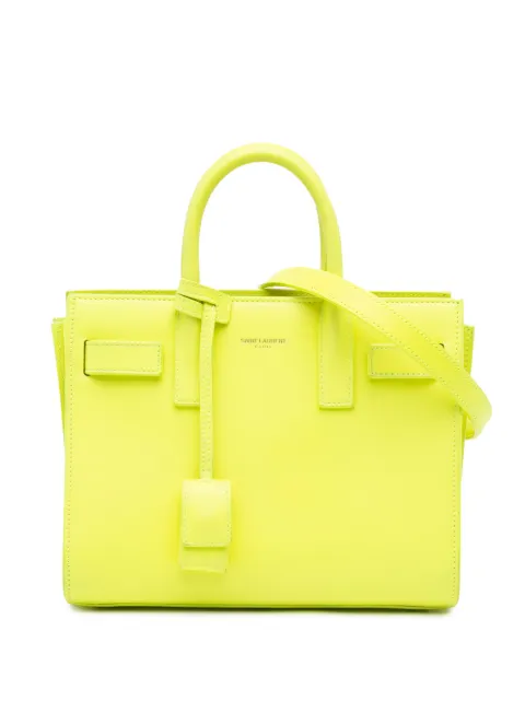 Saint Laurent Pre-Owned 2014 Nano Leather Sac De Jour satchel