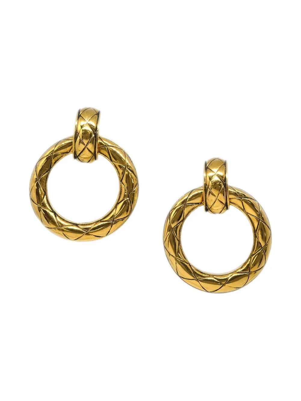 CHANEL Pre-Owned 1990-2000s イヤリング - ゴールドトーン CHANEL Pre-Owned 1990-2000s イヤリング - ゴールドトーン