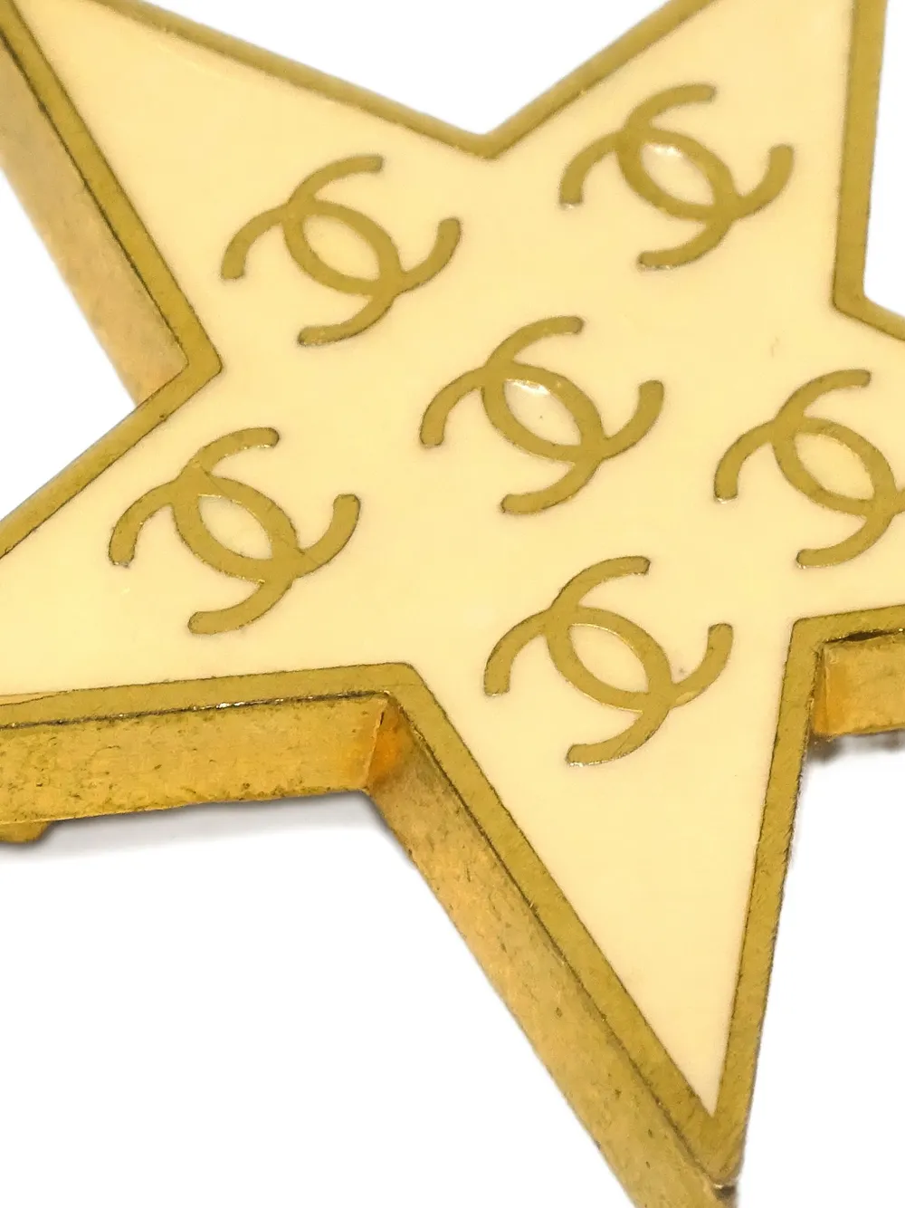 CHANEL Pre-Owned broche à motif étoile (2001) | Image 2