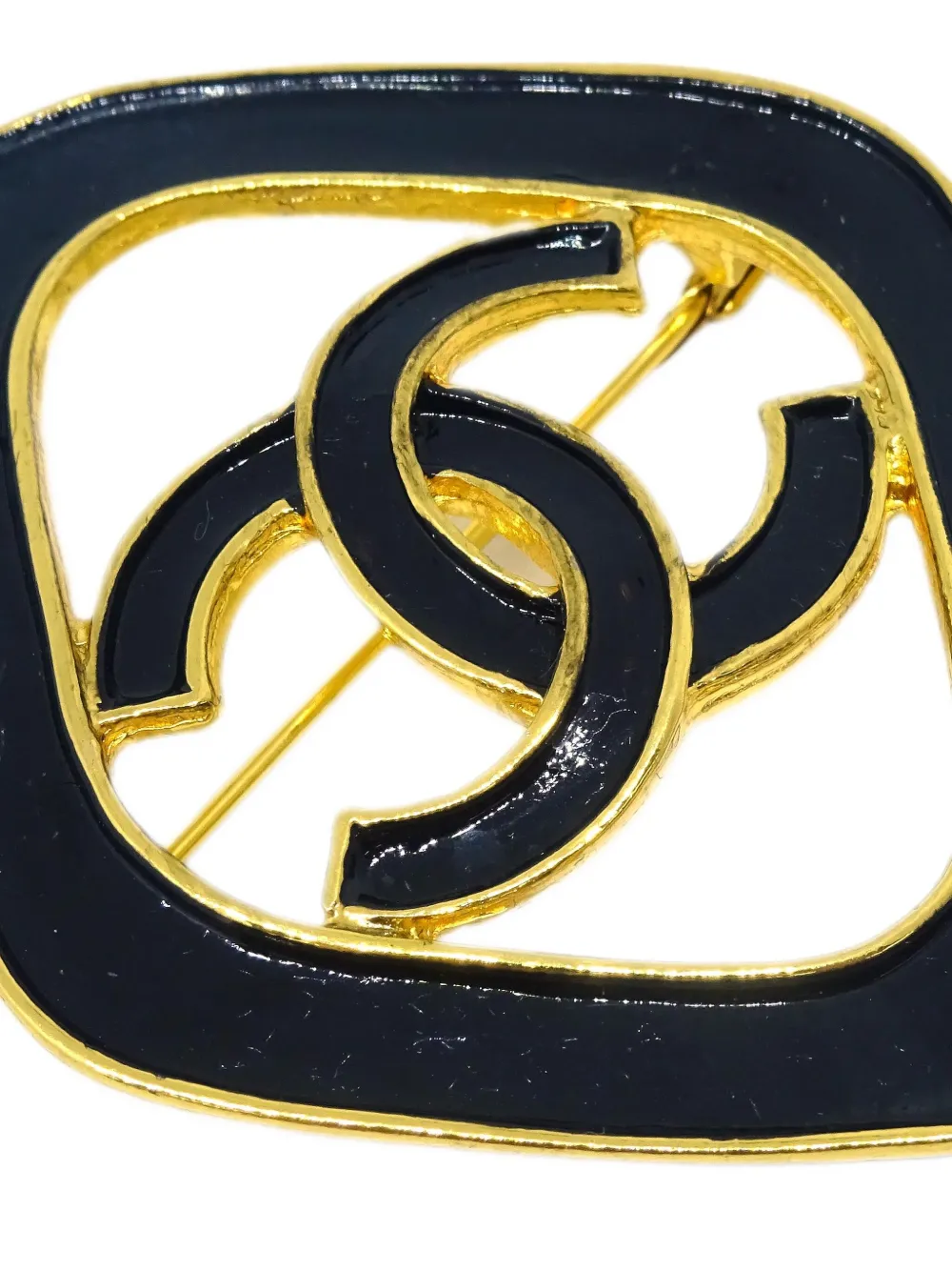 CHANEL Pre-Owned broche à forme losange (1993) | Image 2