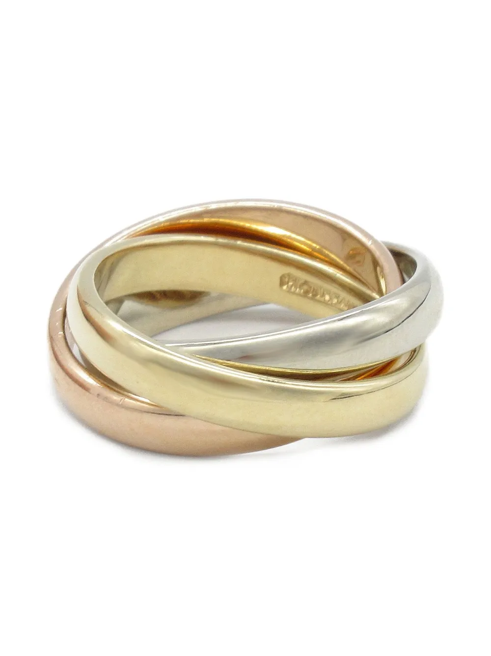 Tiffany & Co. Pre-Owned 2010s 14K gold Trinity ring | Image 2