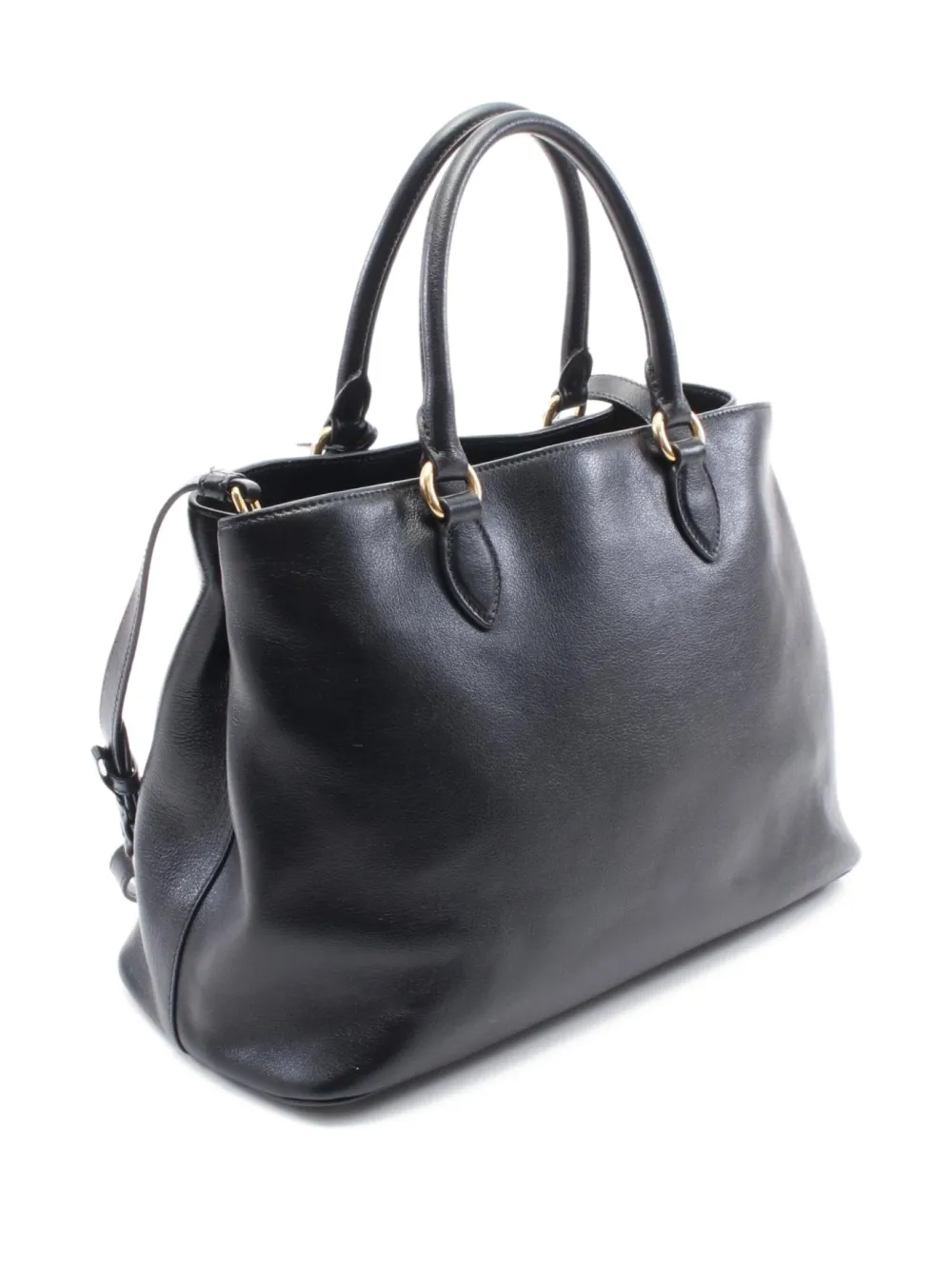 Prada Pre-Owned tote con logo en relieve 2010 | Estilos de archivo | Image 2
