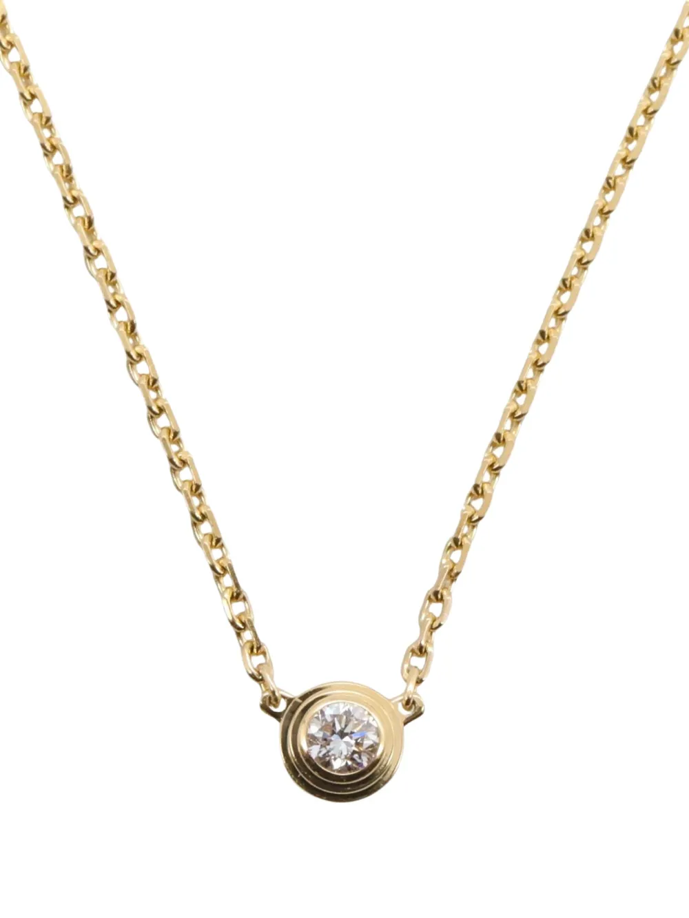 Cartier 2010s XS ダムール ダイヤモンド ネックレス 18Kイエローゴールド - ゴールドトーン Cartier 2010s XS ダムール ダイヤモンド ネックレス 18Kイエローゴールド - ゴールドトーン