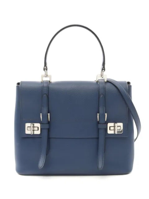 Prada Pre-Owned 10's leather tote bag