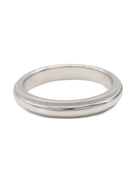 Tiffany & Co. Pre-Owned Milgrain bundling 戒指（2010年代典藏款）