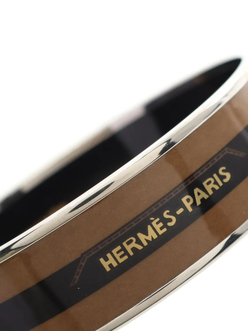 Pre-owned Hermes 2010s Enamel Gm Bangle