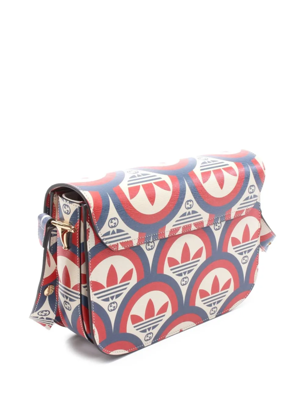 Gucci Pre-Owned 2010s x Adidas Horsebit 1955 shoulder bag | Pre-Owned | Image 2