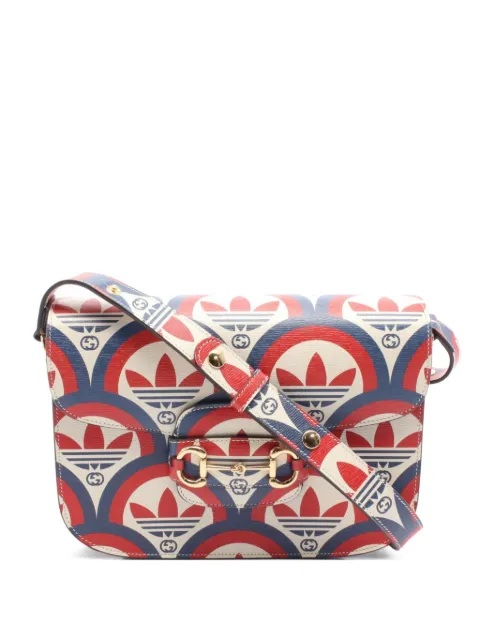 Gucci Pre-Owned 2010s x Adidas Horsebit 1955 shoulder bag