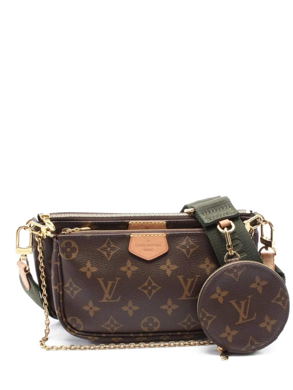 Louis Vuitton Pre-Owned 2020 ミュルティ ポシェット アクセソワール ハンドバッグ - ブラウン Louis Vuitton Pre-Owned 2020 ミュルティ ポシェット アクセソワール ハンドバッグ - ブラウン