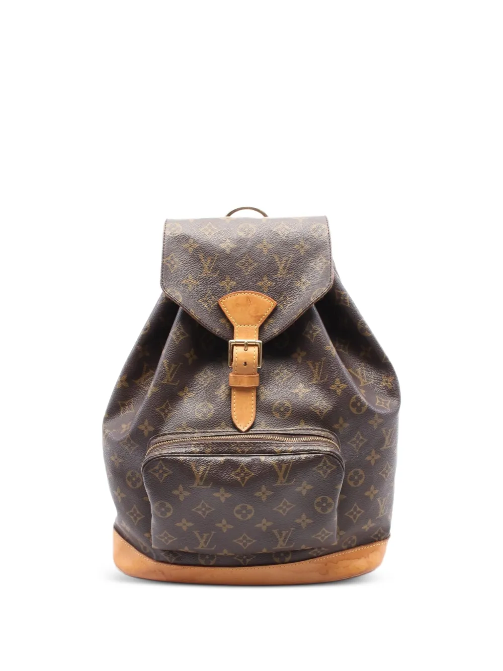 Pre-owned Louis Vuitton 1996 Montsouris Gm Backpack