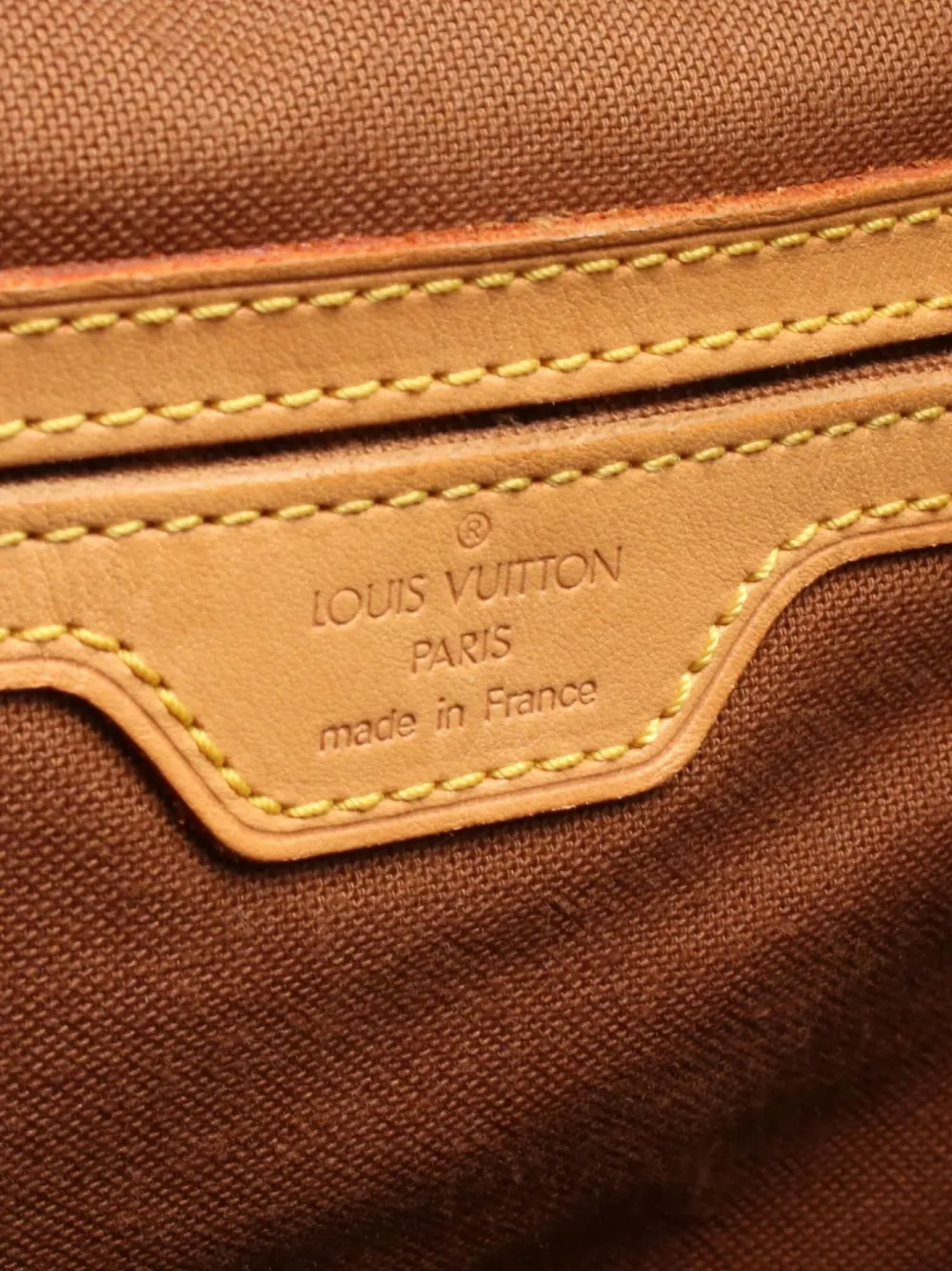 Pre-owned Louis Vuitton 1996 Montsouris Gm Backpack