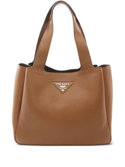 Prada Pre-Owned 2010s leather tote bag 