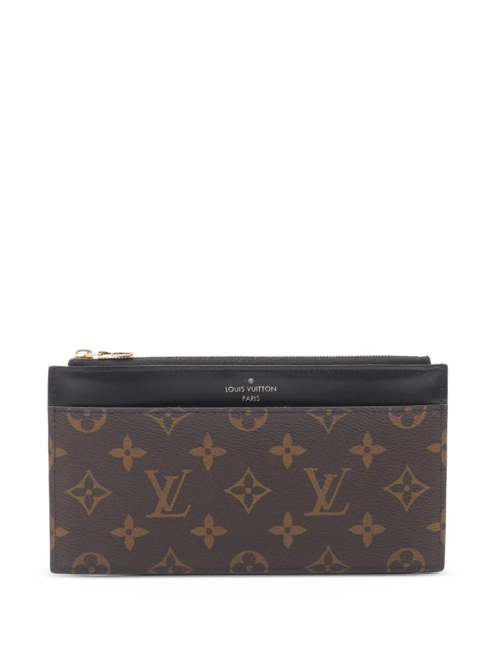 Louis Vuitton Pre-Owned 2021 slim card holder - ブラウン Louis Vuitton Pre-Owned 2021 slim card holder - ブラウン