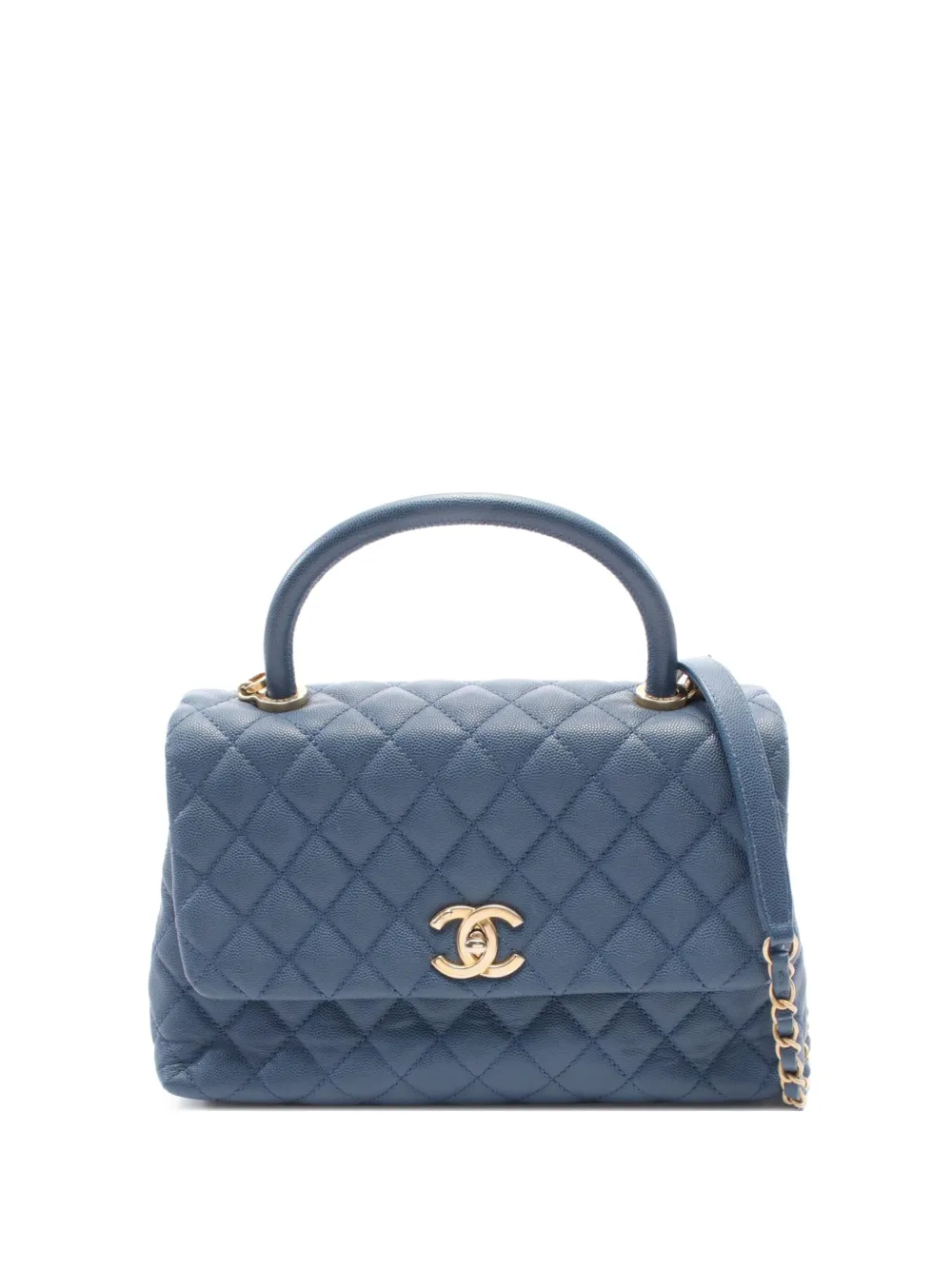 CHANEL Pre-Owned 2017-2018 Matelasse Flap handbag | Blue | Image 1