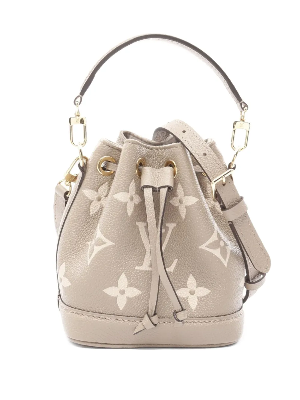 Louis Vuitton Pre-Owned 2021 ノエ 2way ハンドバッグ ナノ - ニュートラル Louis Vuitton Pre-Owned 2021 ノエ 2way ハンドバッグ ナノ - ニュートラル