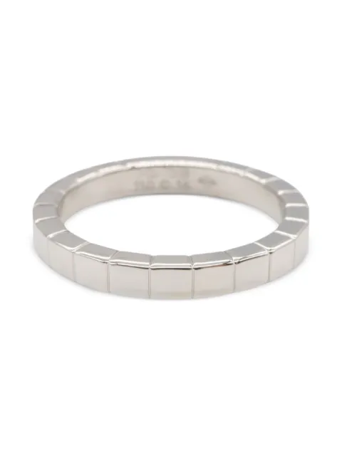 Cartier 2010s 18K white gold Raniere band ring 