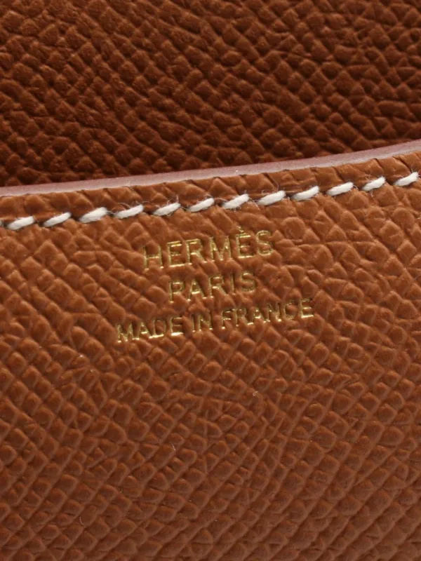 Hermès Pre-Owned 2024 Mini Constance Shoulder Bag Brown FARFETCH IN