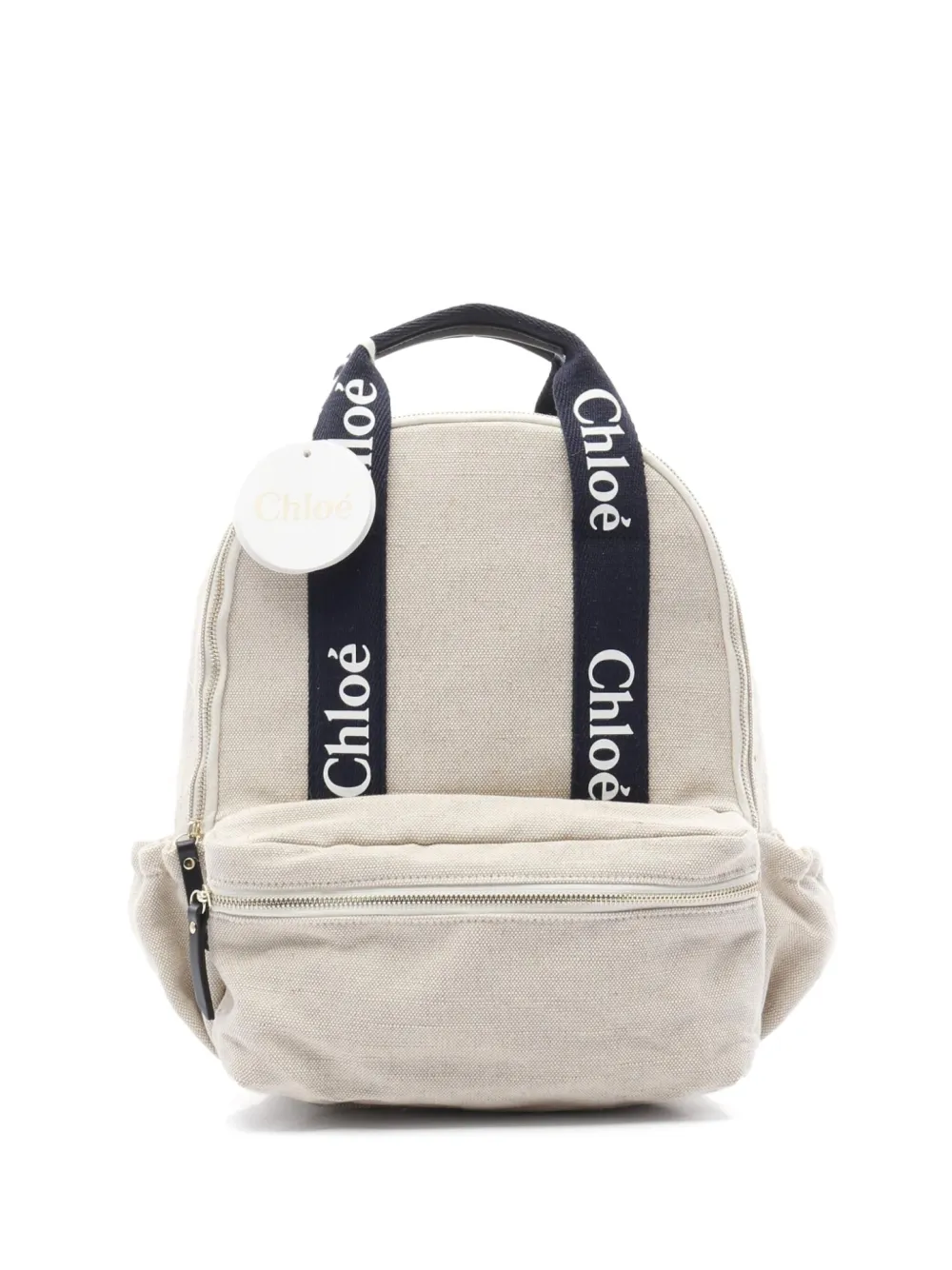 Pre-owned Chloé 20's Canvas Changing Bag