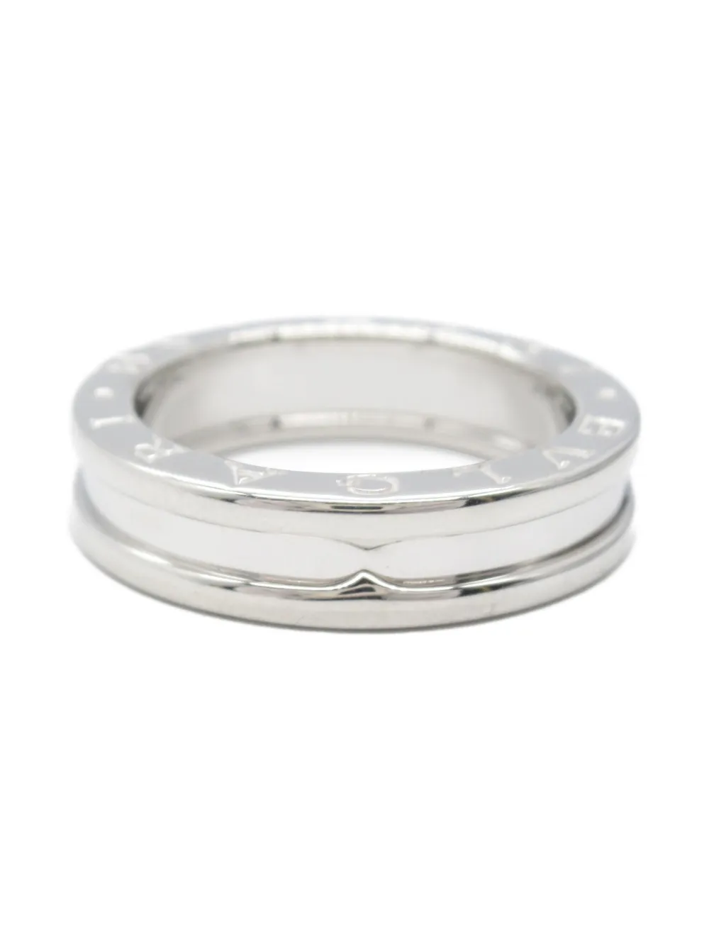 Bvlgari Pre-Owned anillo B.Zero1 en oro blanco de 18kt 2010 | plateado | Image 1