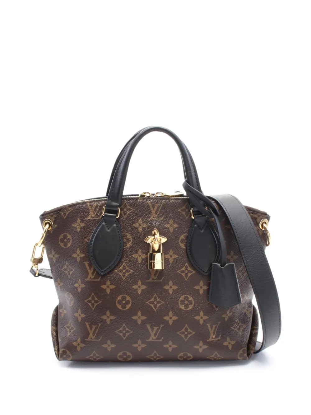 Louis Vuitton Pre-Owned 2020 Flower Zipped PM tote bag - ブラック Louis Vuitton Pre-Owned 2020 Flower Zipped PM tote bag - ブラック