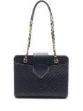 CHANEL Pre-Owned 2016-2017 V-stitch shoulder bag - Blue