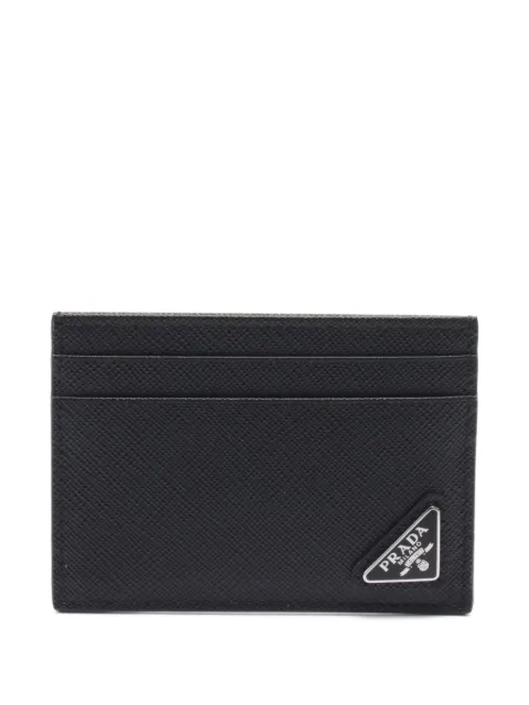 Prada Pre-Owned 2020s Kartenetui mit Triangel-Logo
