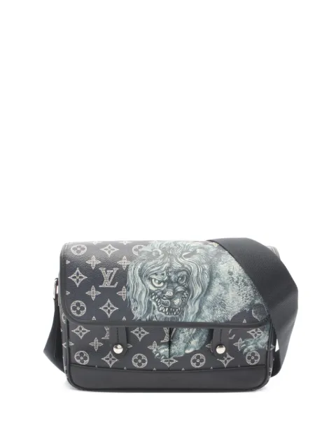 Louis Vuitton Pre-Owned x Chapman Brothers 2016 Limited Edition Lion Messenger PM shoulder bag