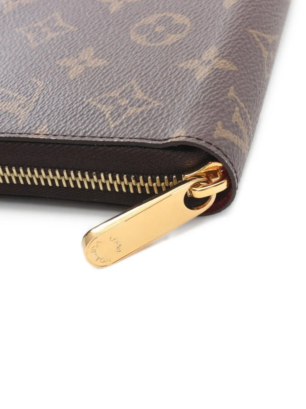 Pre-owned Louis Vuitton 2021 Zippy Wallet In Brown