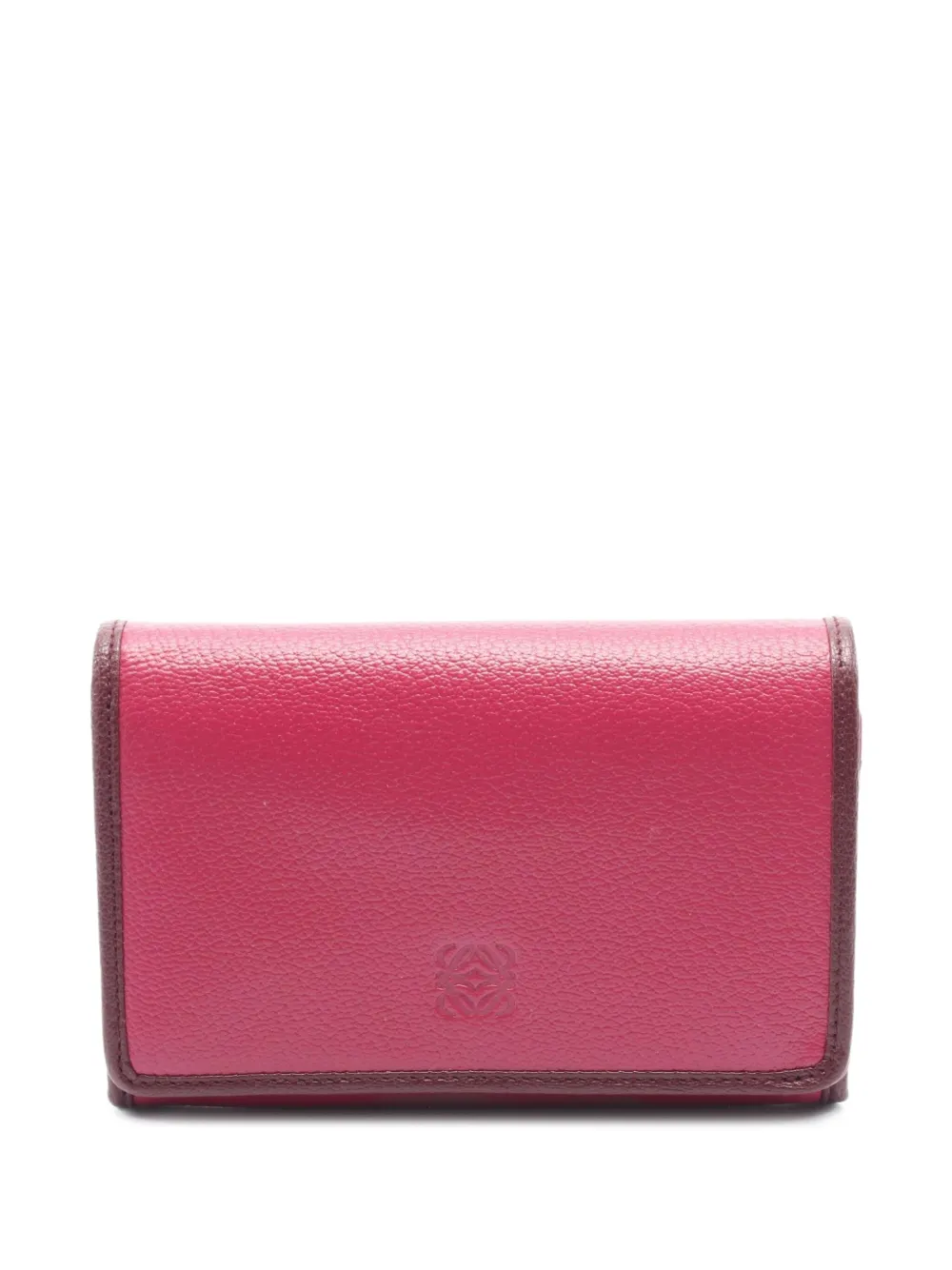 Loewe Pre-Owned cartera texturizada 2010 | rosado | Image 1