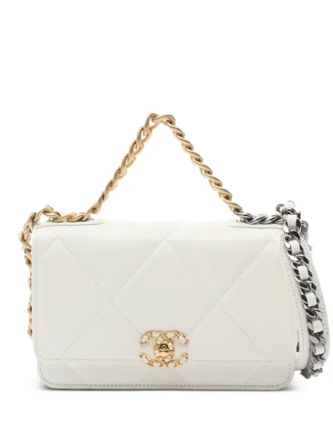 CHANEL Pre-Owned 2021s Chanel 19 mini bag