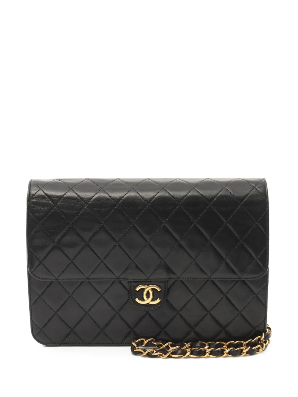 CHANEL Pre-Owned sac porté épaule à design matelassé (1994-1996) | noir | Image 1