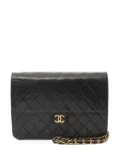 CHANEL Pre-Owned 1994-1996 quilted shoulder bag - Black