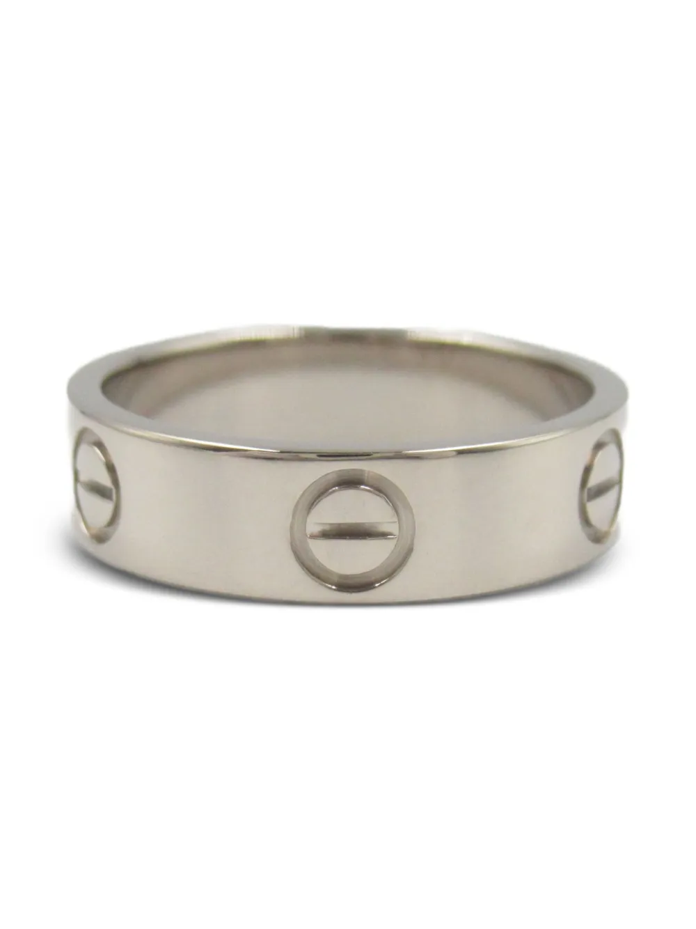 Cartier 2010s Love リング 18Kホワイトゴールド - シルバートーン Cartier 2010s Love リング 18Kホワイトゴールド - シルバートーン