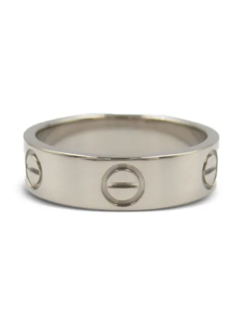 Cartier anillo Love en oro blanco de 18kt 2010