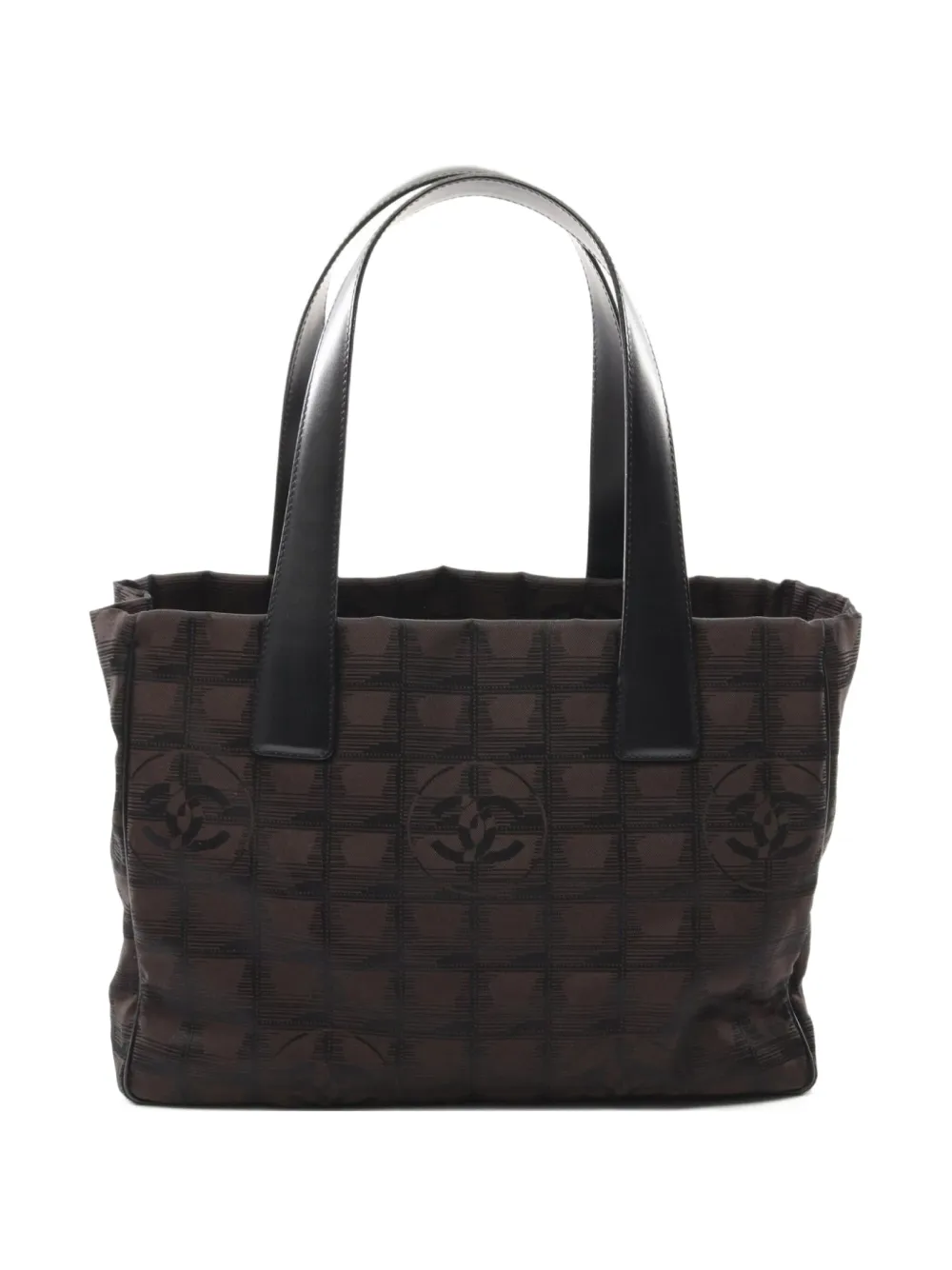 CHANEL Pre-Owned 2004-2005 Travel Line PM tote bag | Brown | Image 1