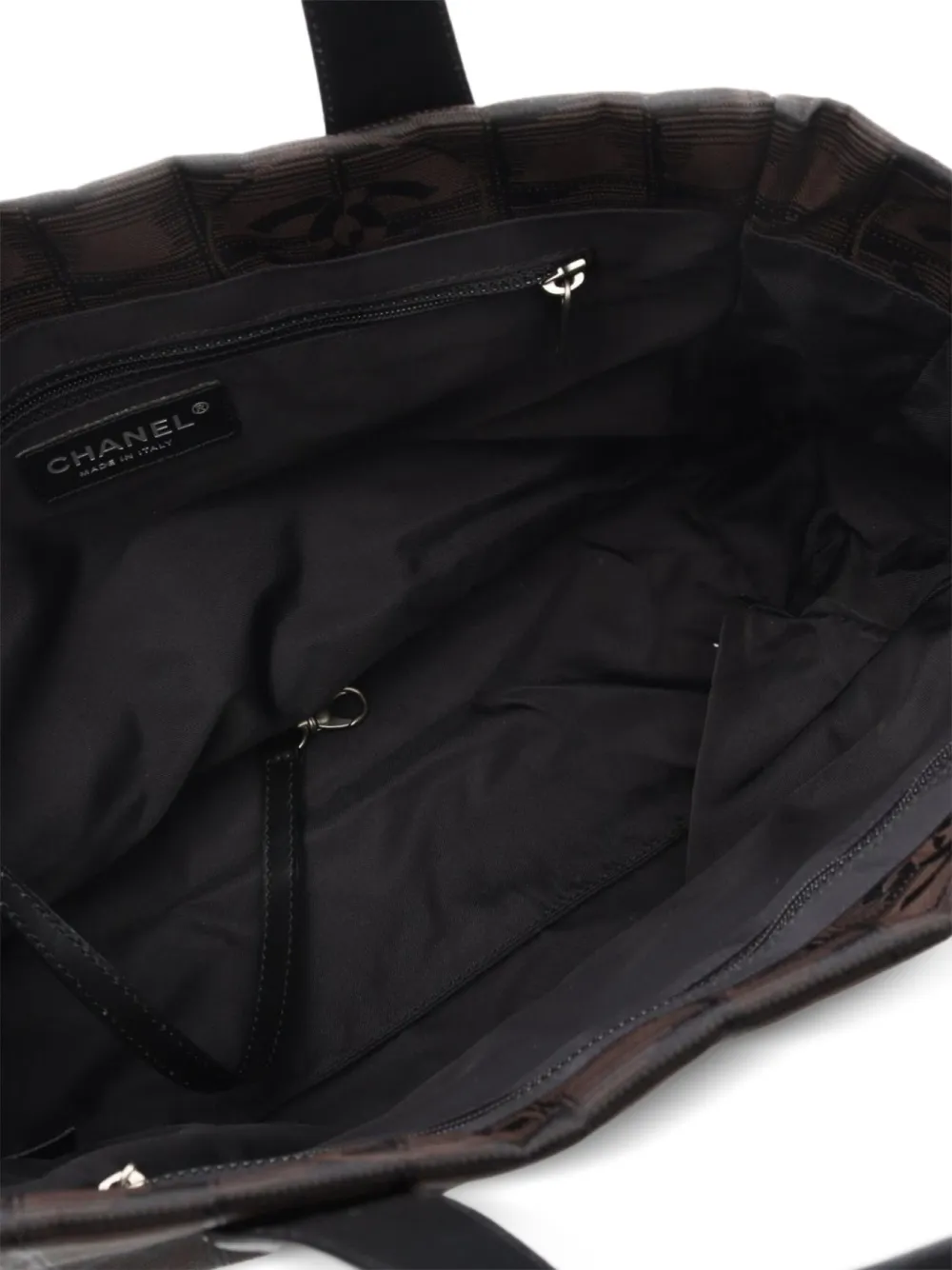 Pre-owned Chanel 2004-2005 Travel Line Pm Tote Bag