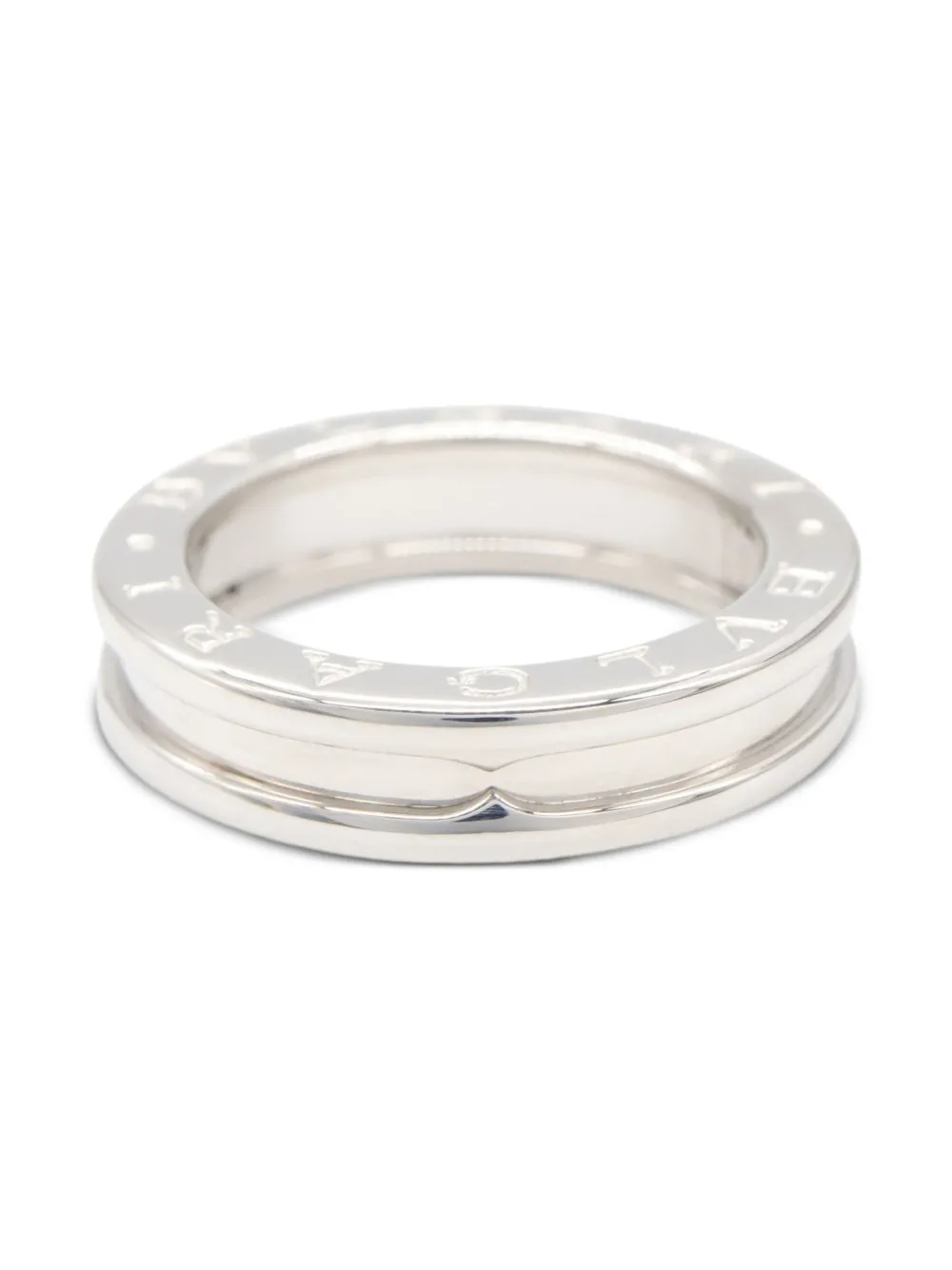 Bvlgari Pre-Owned anillo B.Zero1 en oro blanco de 18kt 2010 | plateado | Image 1