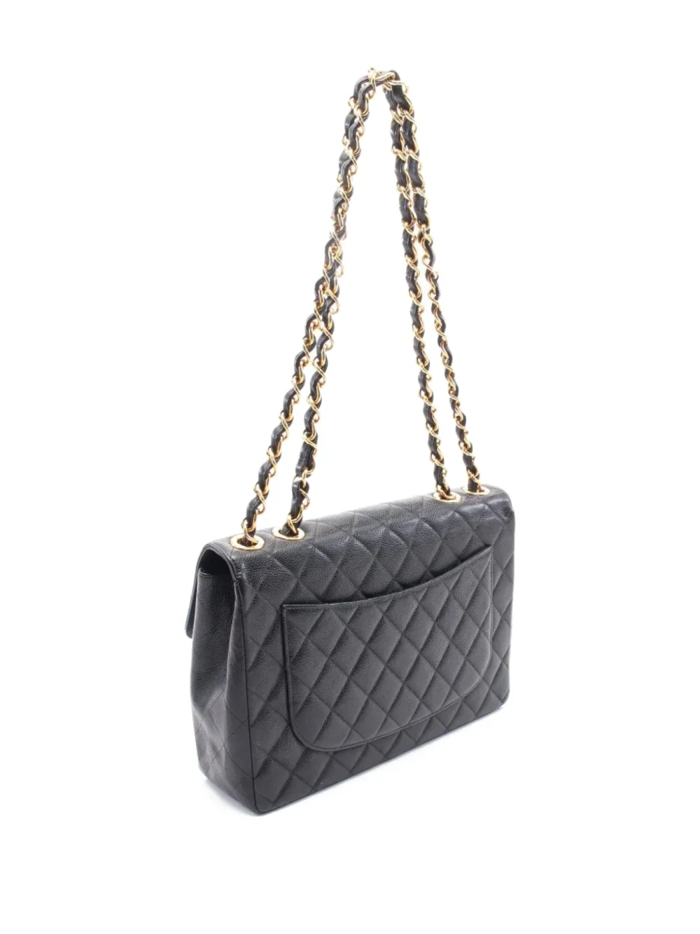 CHANEL Pre-Owned 2002-2003 Decamatlassé 30 single flap shoulder bag | Pre-Owned | Image 2