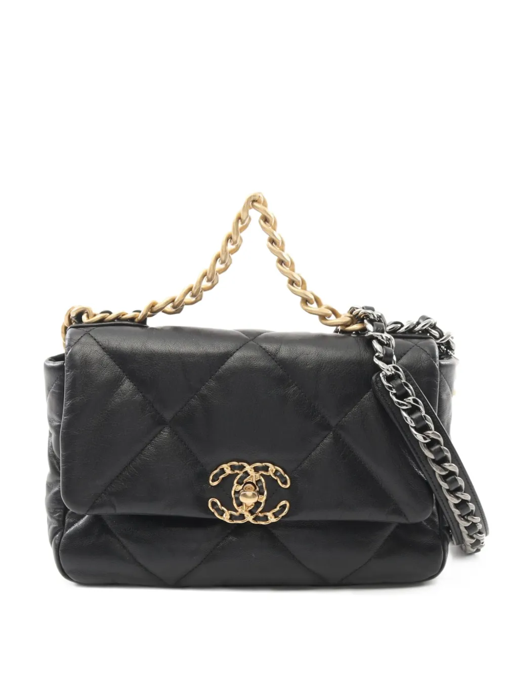 CHANEL Pre-Owned 2020-2021 Classic Flap 19 shoulder bag | Black | Image 1