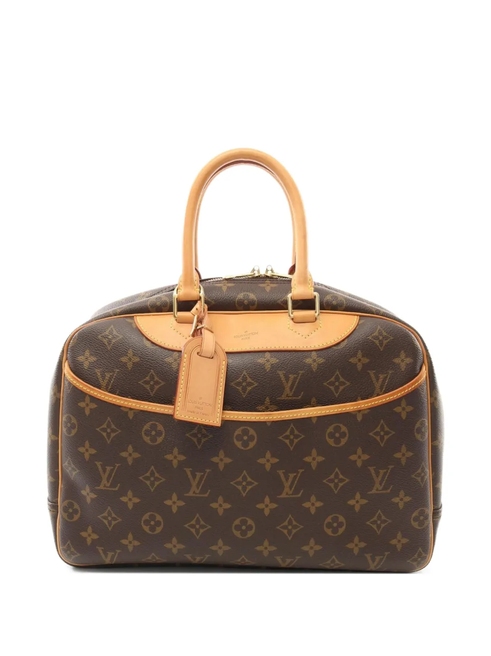 Louis Vuitton Pre-Owned 1998 ドーヴィル ハンドバッグ - ブラウン Louis Vuitton Pre-Owned 1998 ドーヴィル ハンドバッグ - ブラウン