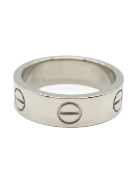 Cartier 10's 18kt white gold Love ring