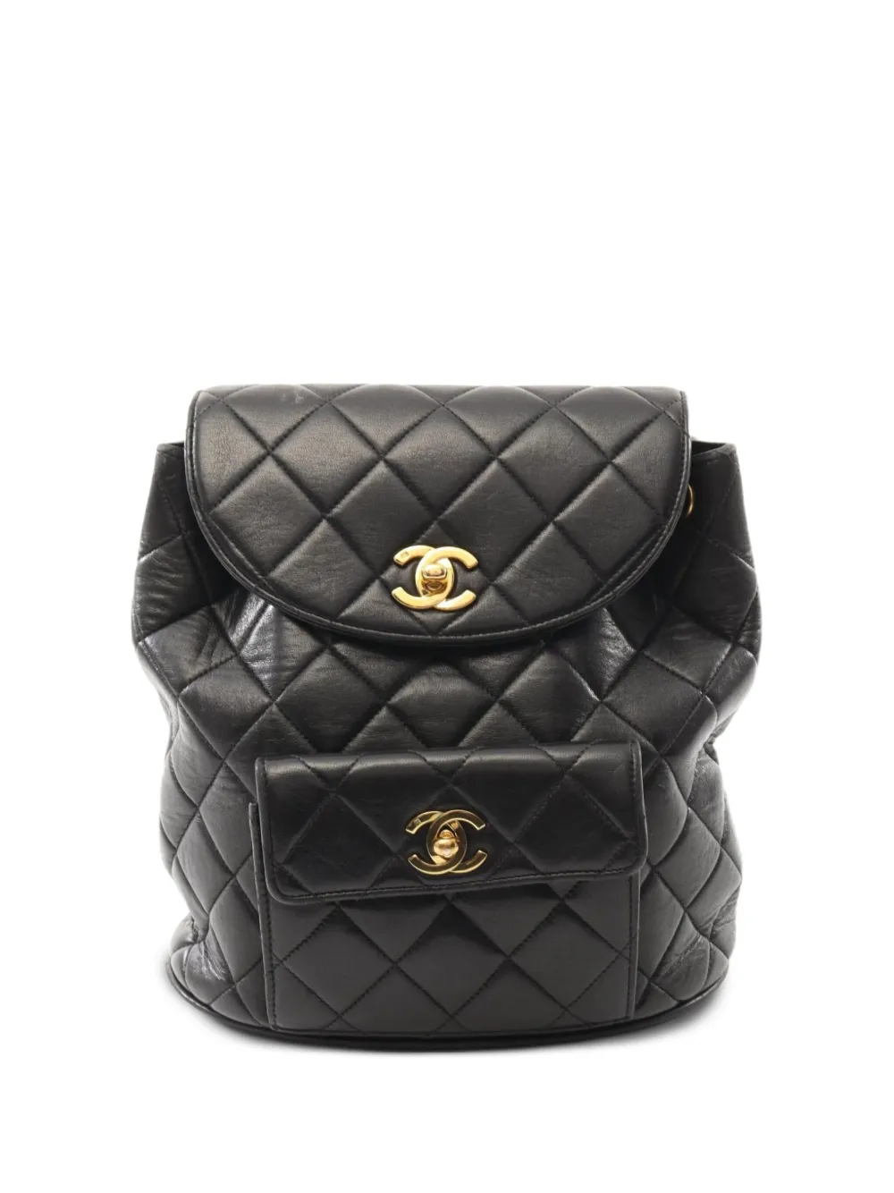 CHANEL Pre-Owned sac à dos 00's à design matelassé | noir | Image 1