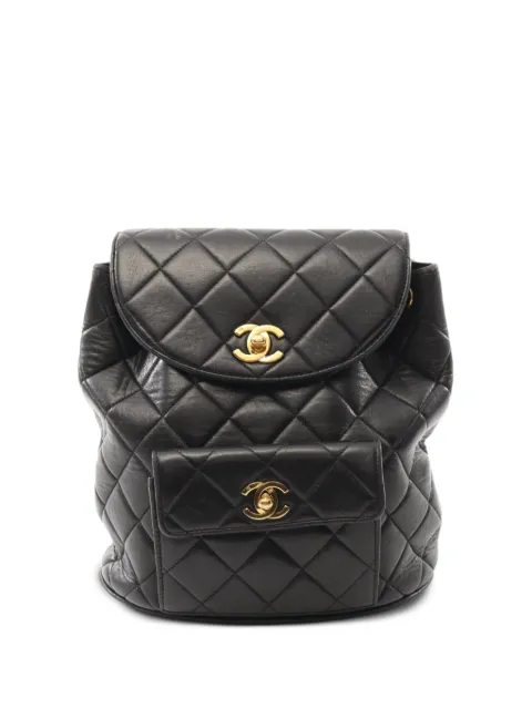 CHANEL Pre-Owned 00's quilted backpack