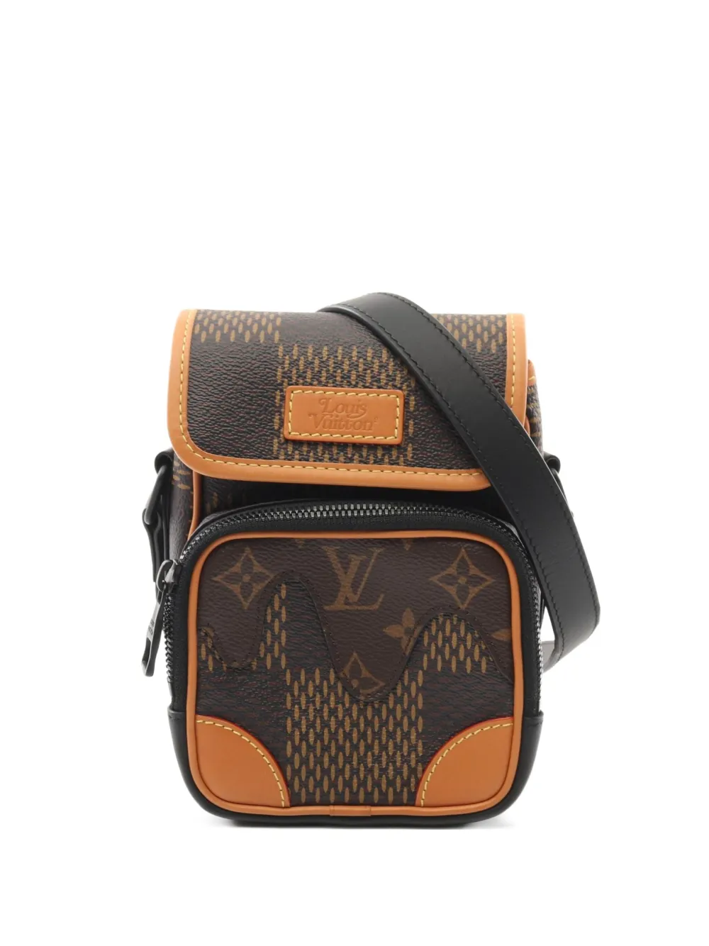 Louis Vuitton Pre-Owned x Nigo 2020 Amazon messenger bag - ブラウン Louis Vuitton Pre-Owned x Nigo 2020 Amazon messenger bag - ブラウン