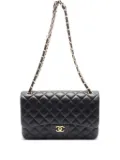 CHANEL Pre-Owned 2016-2017 large Double Flap shoulder bag - Black
