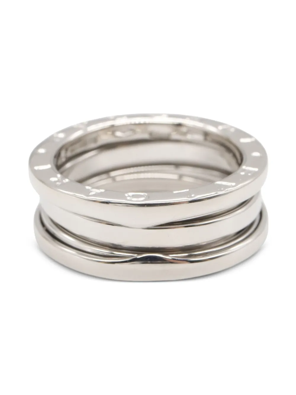 Bvlgari Pre-Owned anillo B.Zero1 en oro blanco de 18kt 2010 | Hombre | Image 2