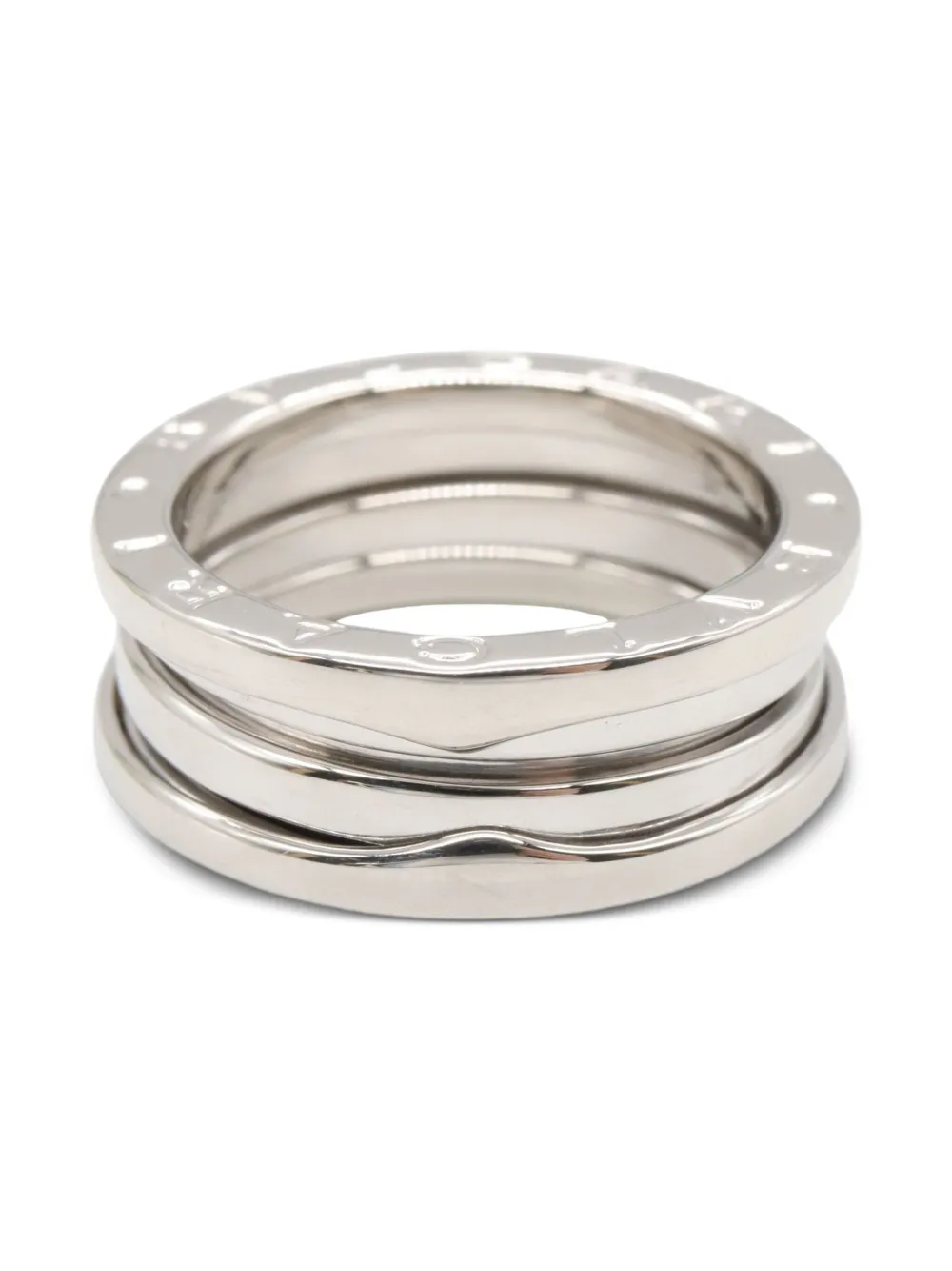 Bvlgari Pre-Owned anillo B.Zero1 en oro blanco de 18kt 2010 | plateado | Image 1